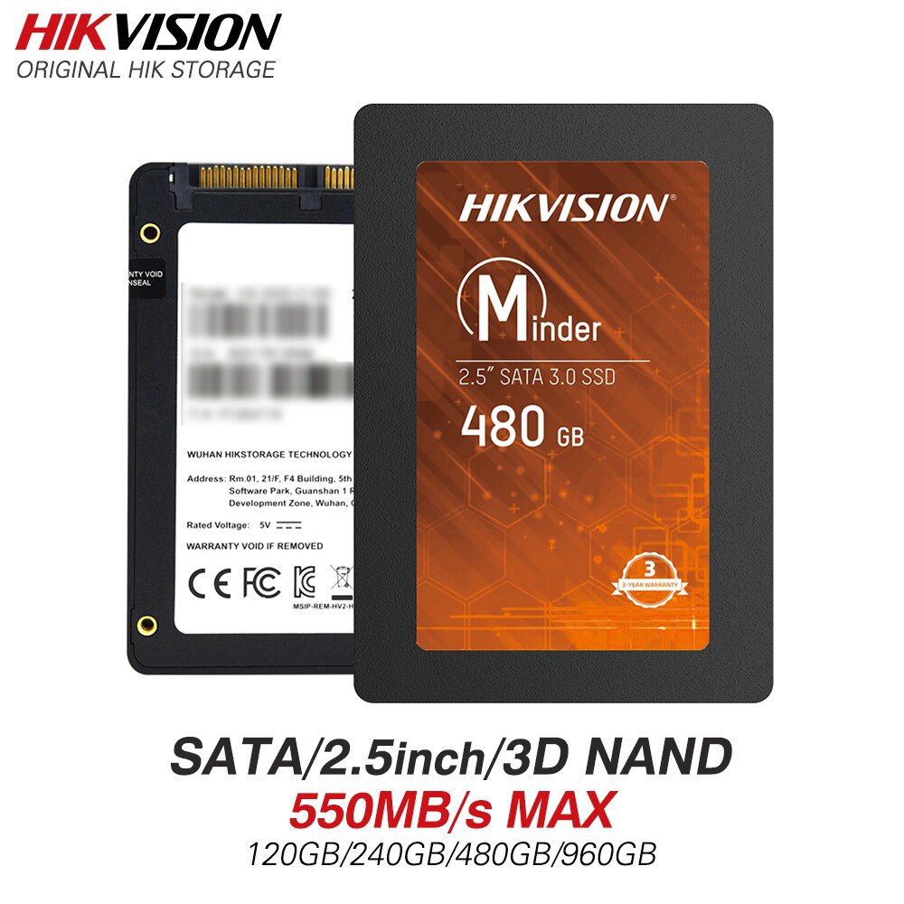 Hikvision SSD SATA3 2.5 480GB ִ 550 120 240GB 960G..